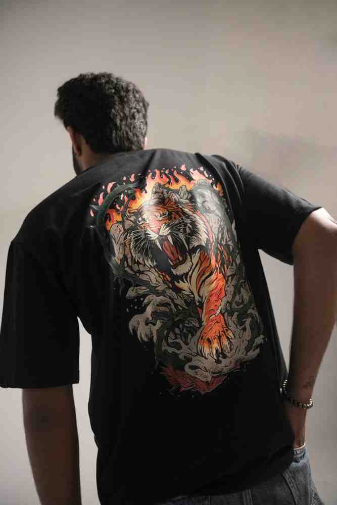 Feral Roar – Tiger Oversized Tee