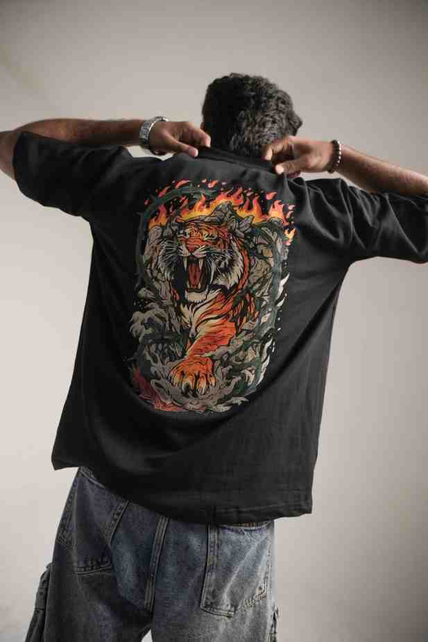 Feral Roar – Tiger Oversized Tee