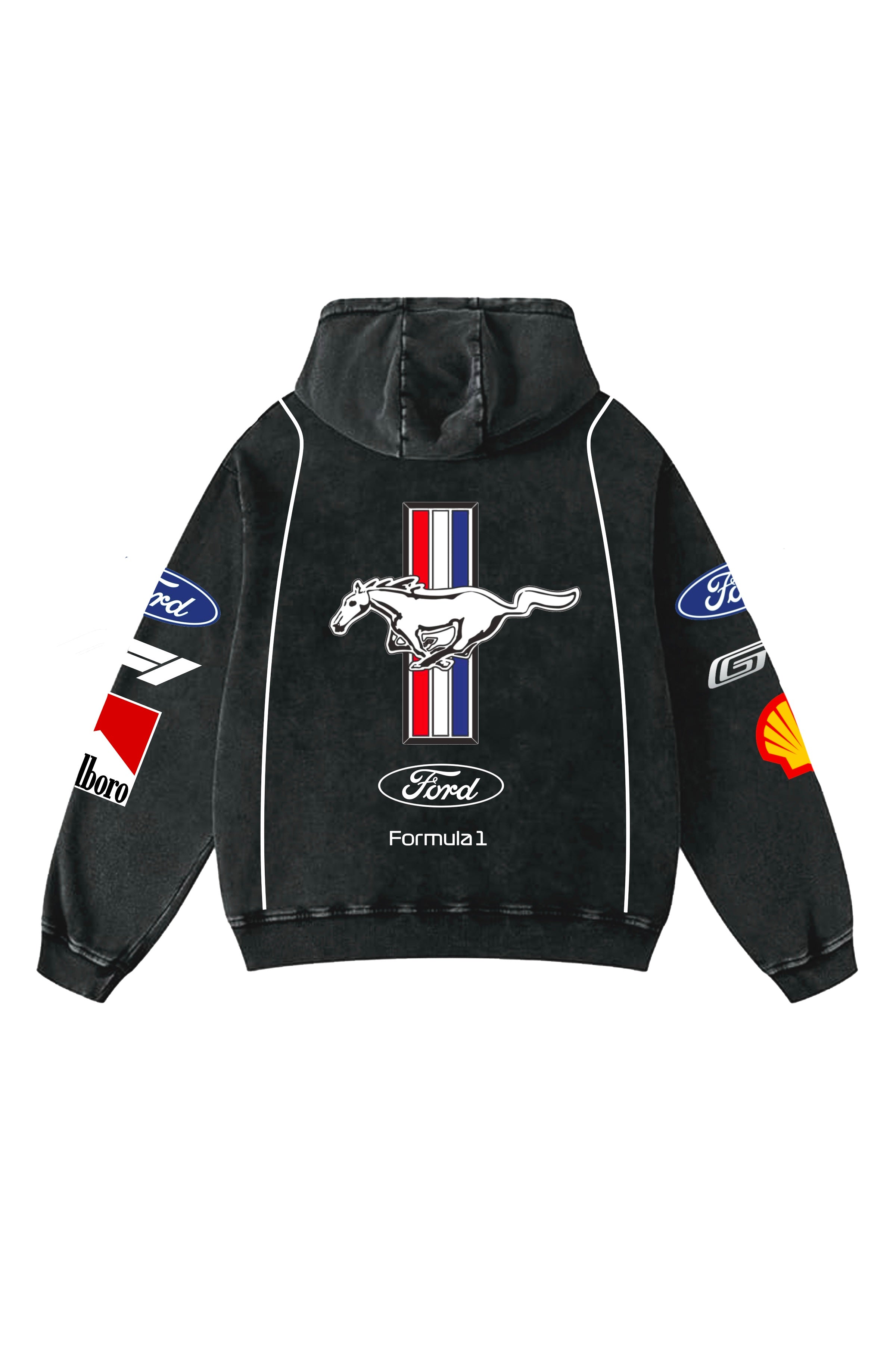 MUSTANG OVERSIZED HOODIE