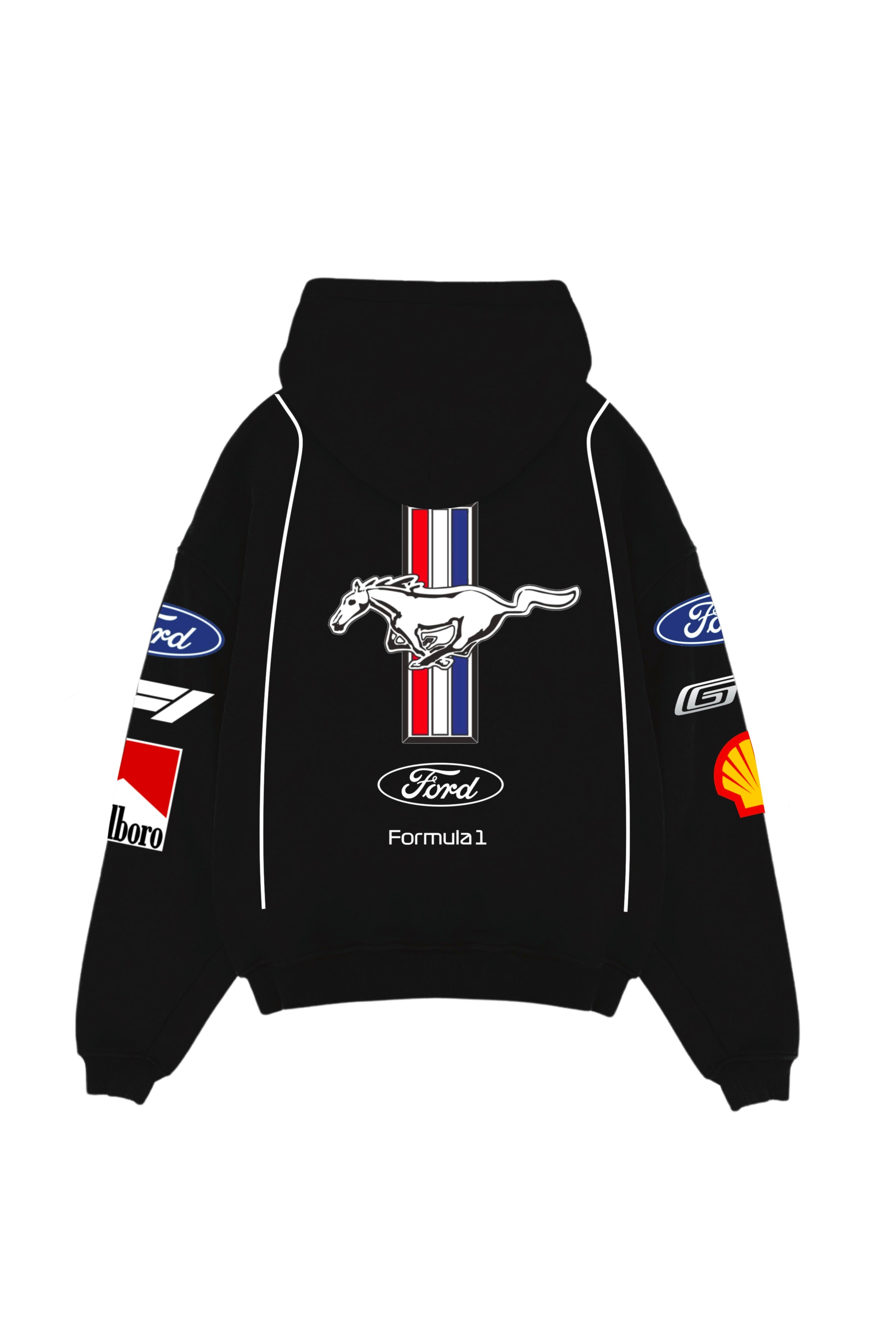 MUSTANG OVERSIZED HOODIE