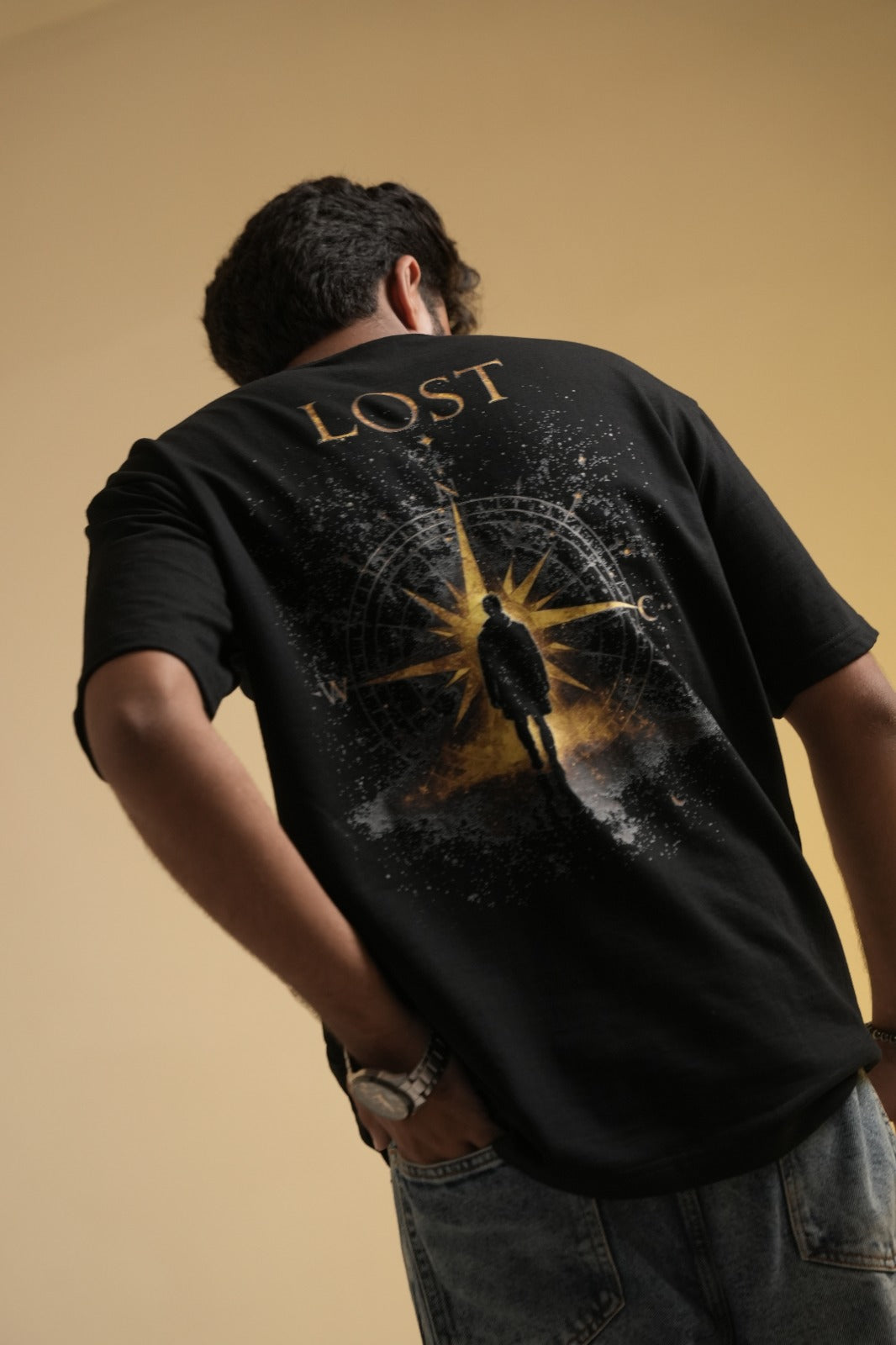 LOST Compass Oversized Tee